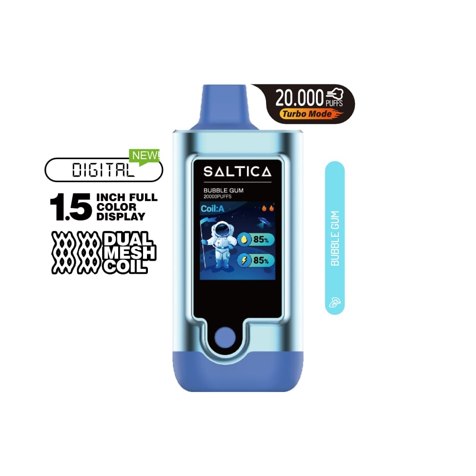 Saltica Digital 20000 Bubble Gum