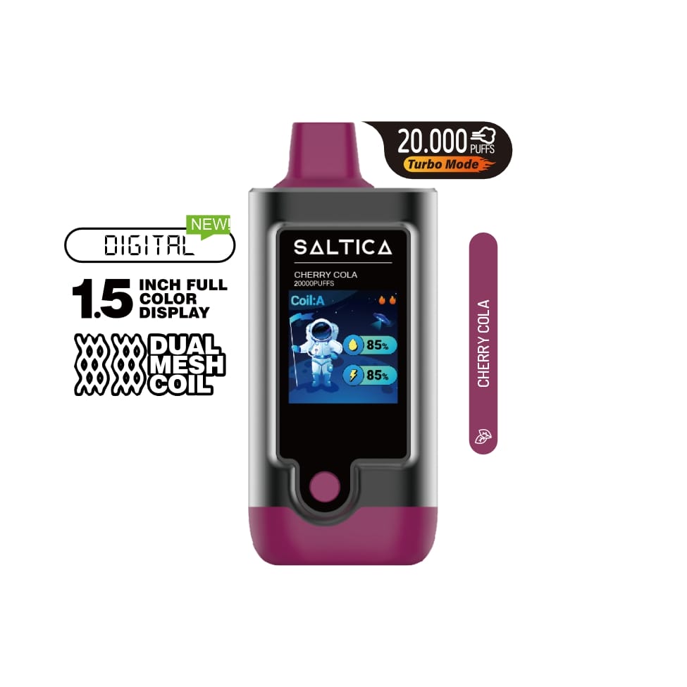 Saltica Digital 20000 Cherry Cola