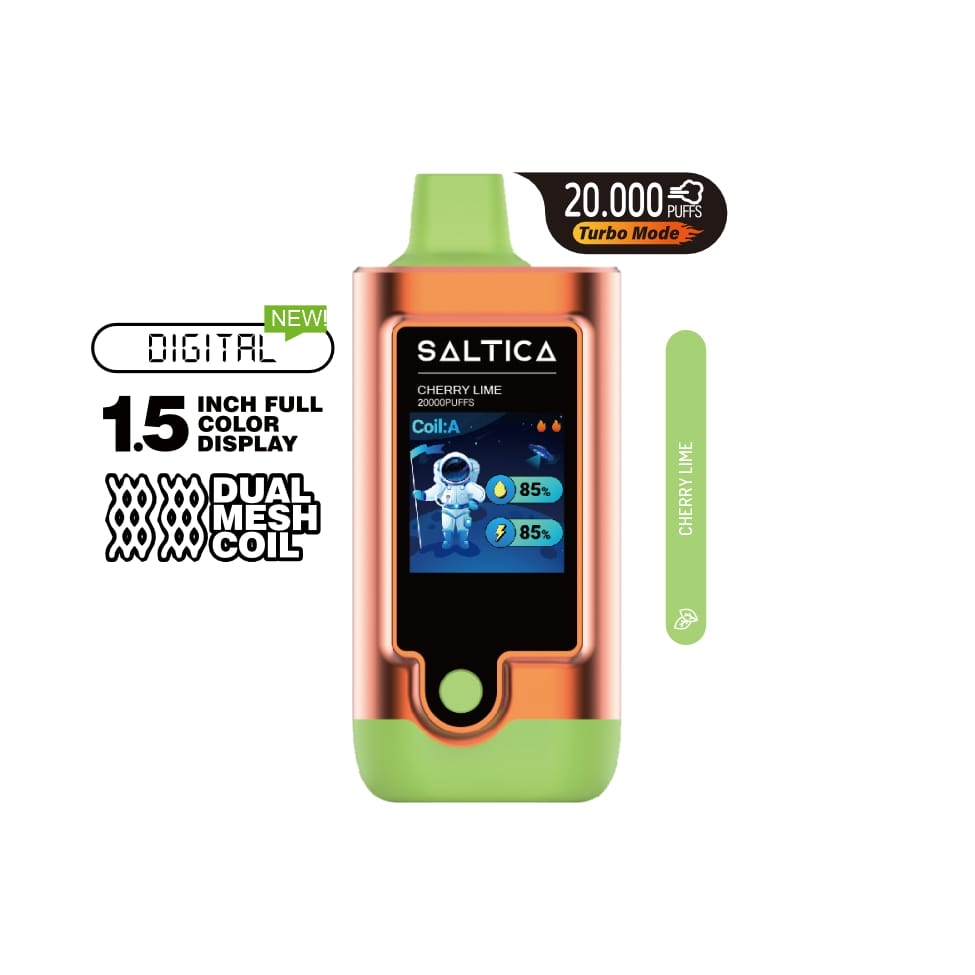 Saltica Digital 20000 Cherry Lime