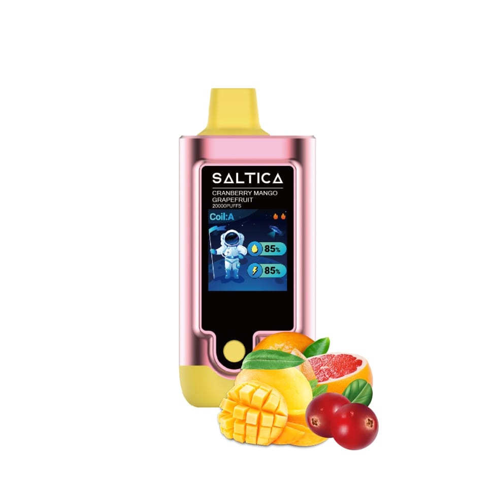 Saltica Digital 20000 Cranberry Mango Grapefruit