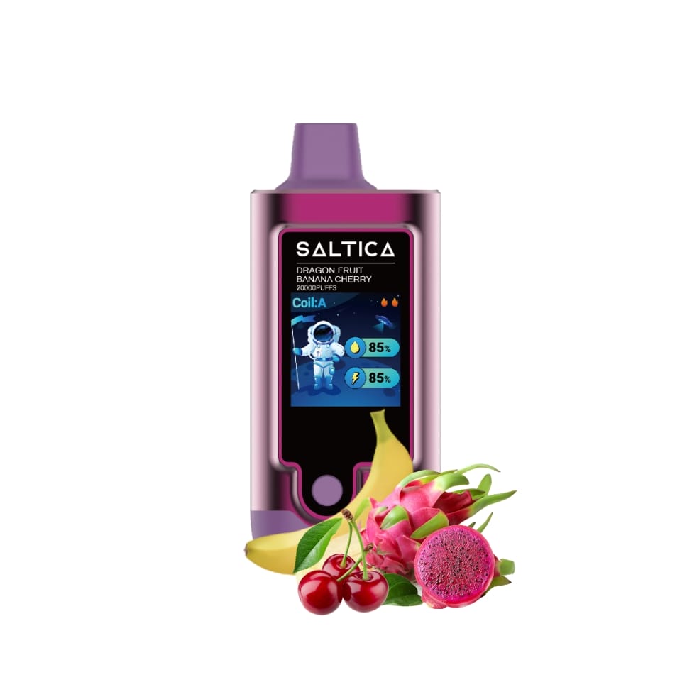 Saltica Digital 20000 Dragon Fruit Banana Cherry