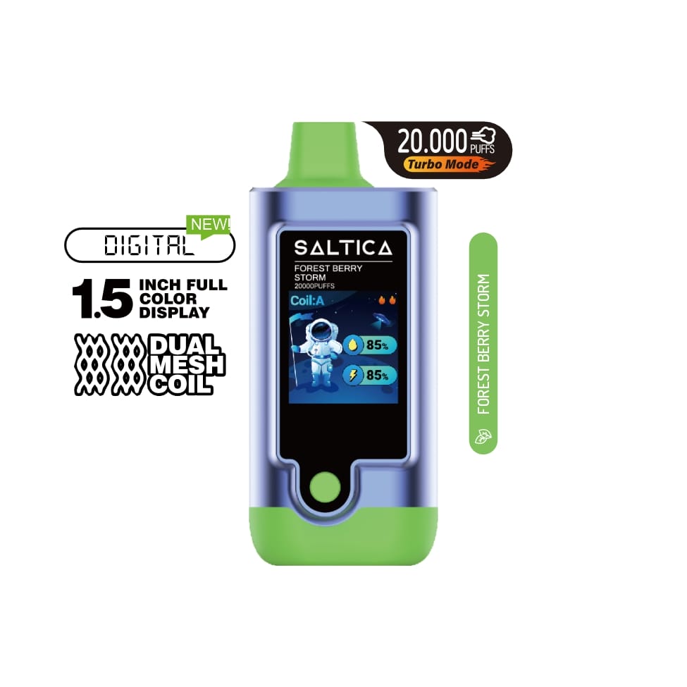 Saltica Digital 20000 Forest Berry Storm