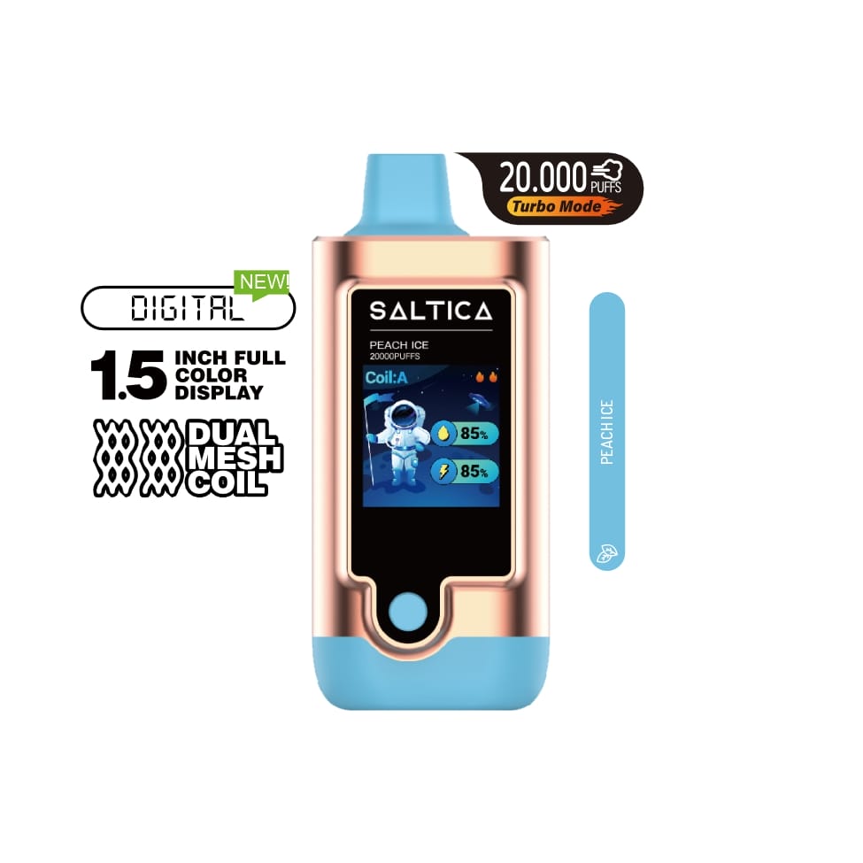 Saltica Digital 20000 Peach Ice