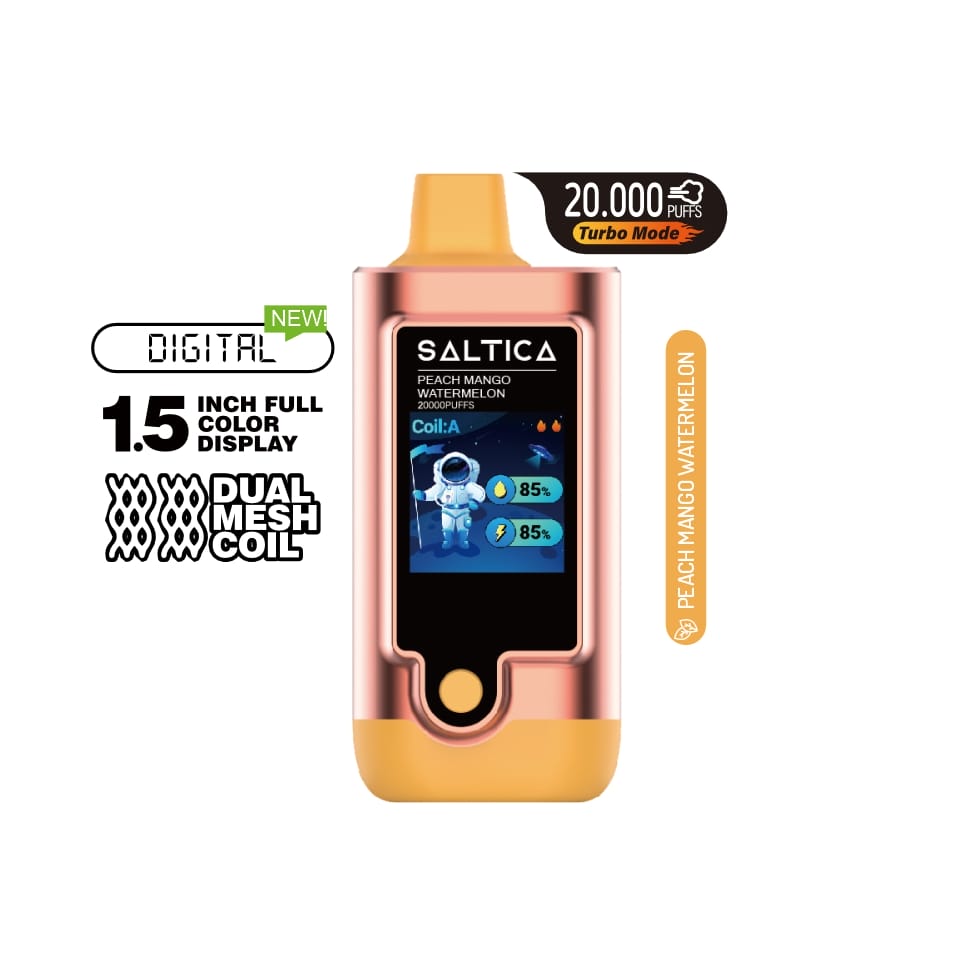 Saltica Digital 20000 Peach Mango Watermelon