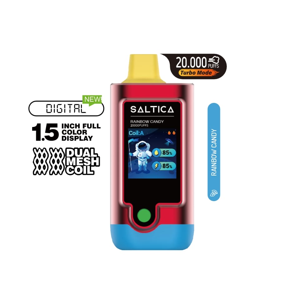 Saltica Digital 20000 Rainbow Candy