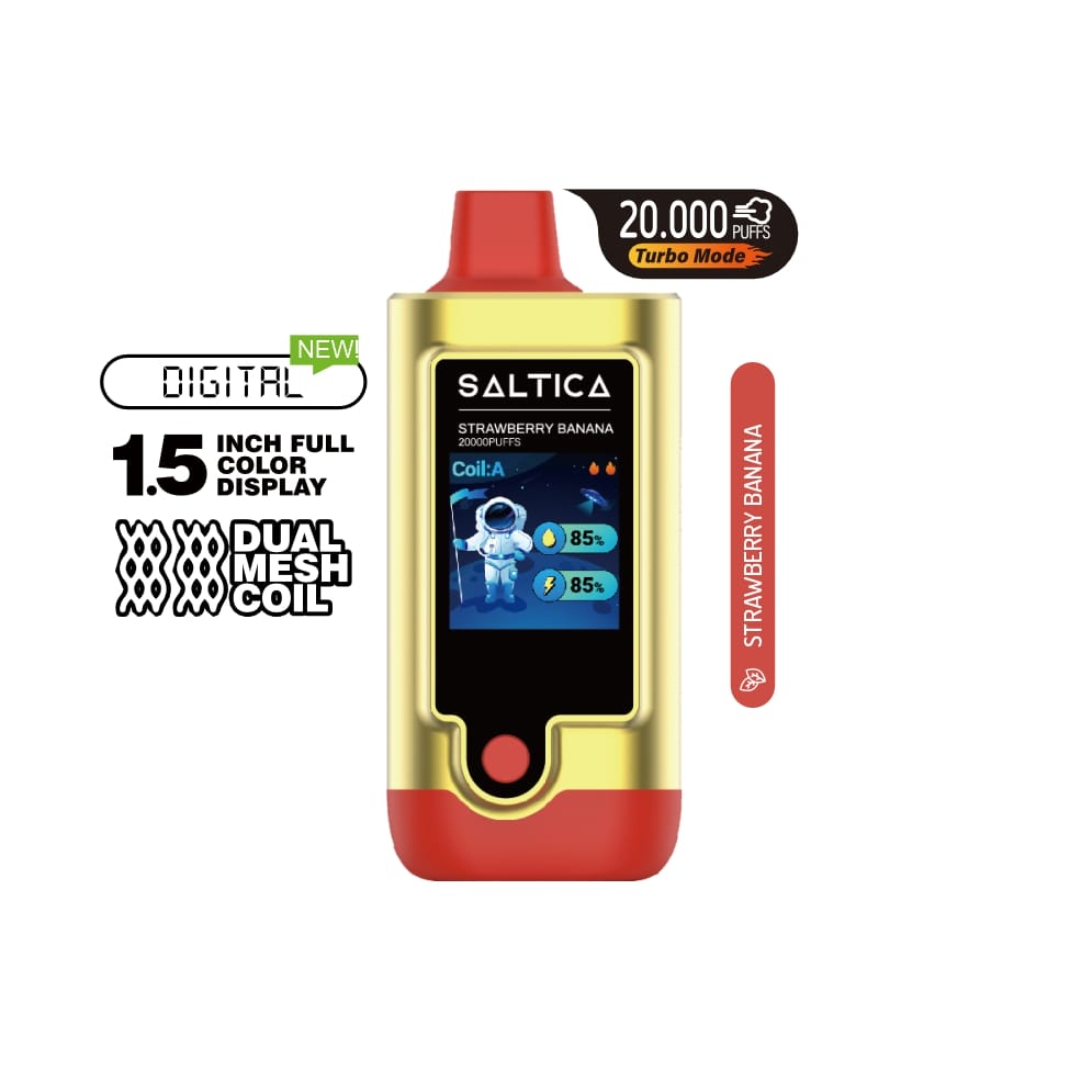 Saltica Digital 20000 Strawberry Banana