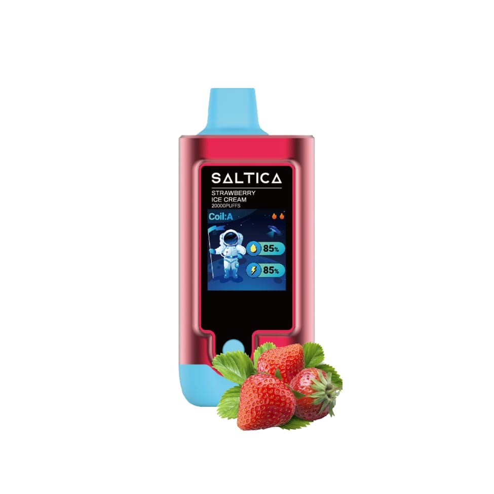 Saltica Digital 20000 Strawberry Ice Cream