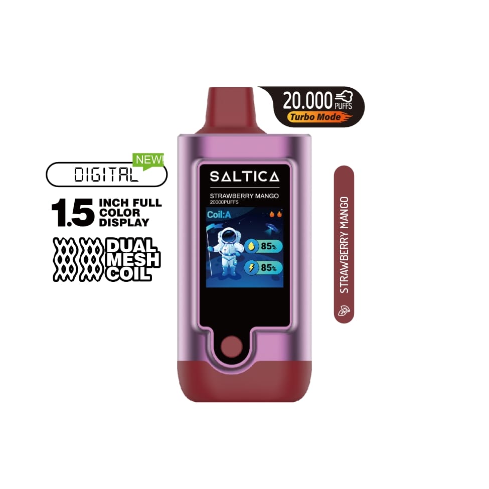 Saltica Digital 20000 Strawberry Mango