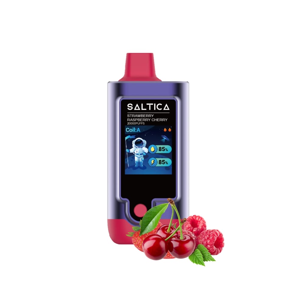 Saltica Digital 20000 Strawberry Raspberry Cherry