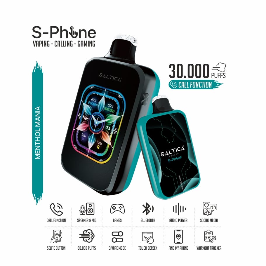 SALTICA S-Phone Menthol Mania