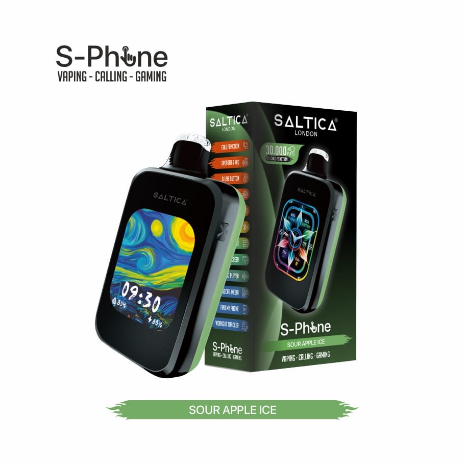 SALTICA S-Phone Sour Apple Ice