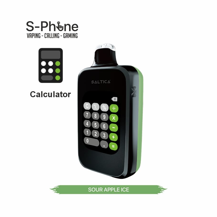 SALTICA S-Phone Sour Apple Ice