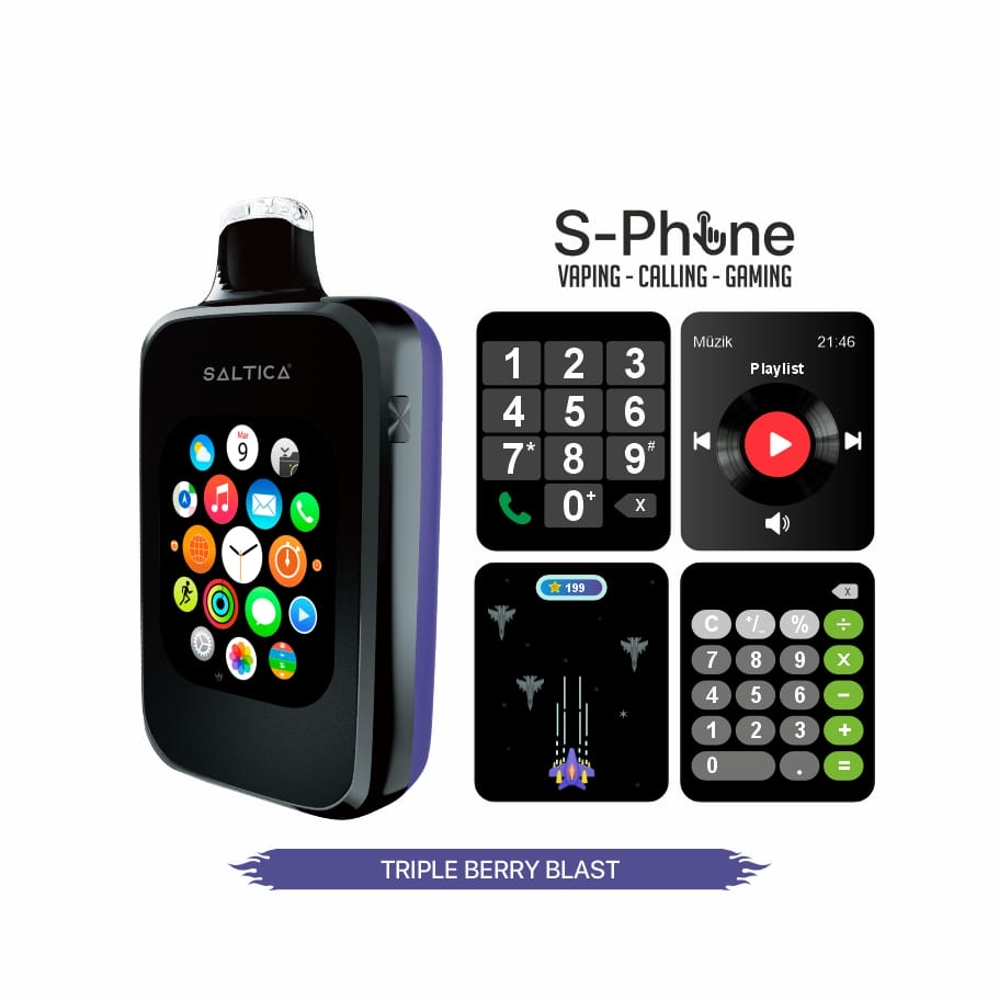 SALTICA S-Phone Triple Berry Blast