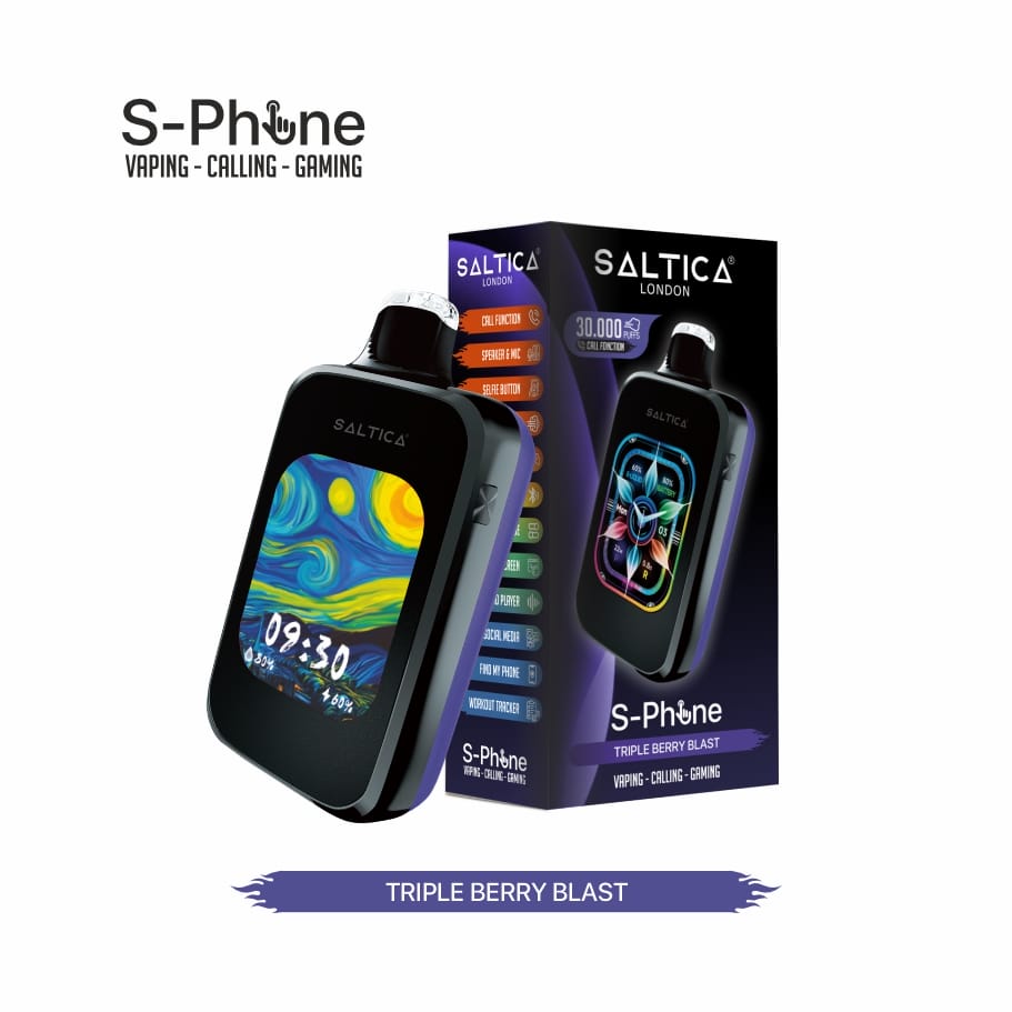 SALTICA S-Phone Triple Berry Blast