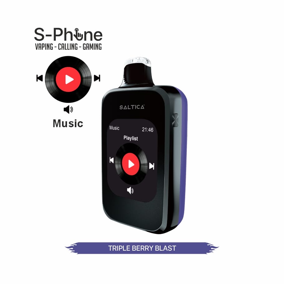 SALTICA S-Phone Triple Berry Blast